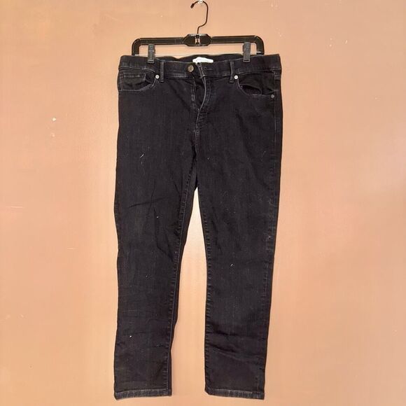 Banana Republic Men's Black Denim Skinny Ankle Jeans - Size 32P - Picture 5 of 8